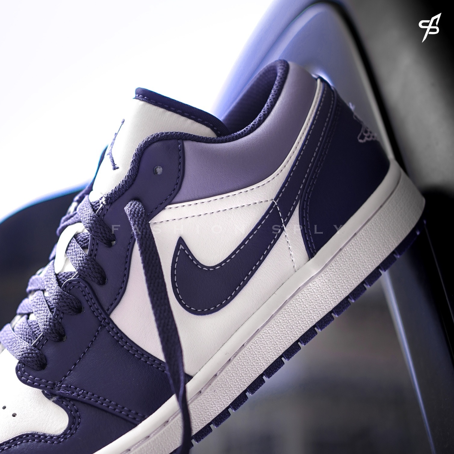 Air Jordan 1 Low Sky J Purple 白紫葡萄553558 - 515