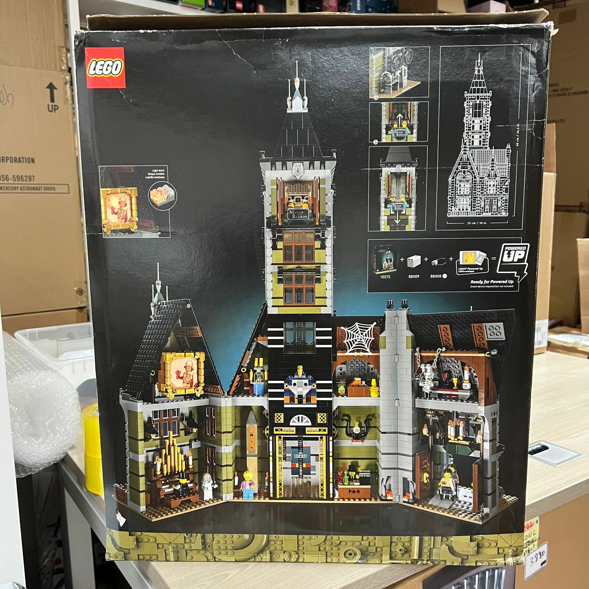 ［用家福音系列］ LEGO 10273 Haunted House （*殘盒已開,外盒損壞,有壓紋,  殘盒不設退換)