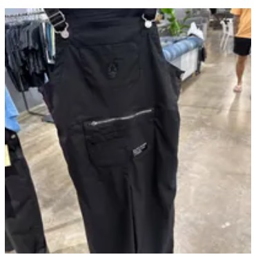 [S] LIFEWORK ZIP POCKET KIDS JUMPSUIT,BLACK, LK235WL591-1-40 [FINAL SALE] (SLW393)