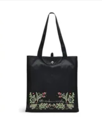 [S] RADLEY LONDON LITTLE WONDER RESPONSIBLE FOLDAWAY,BLACK, F6921001 (SR34)