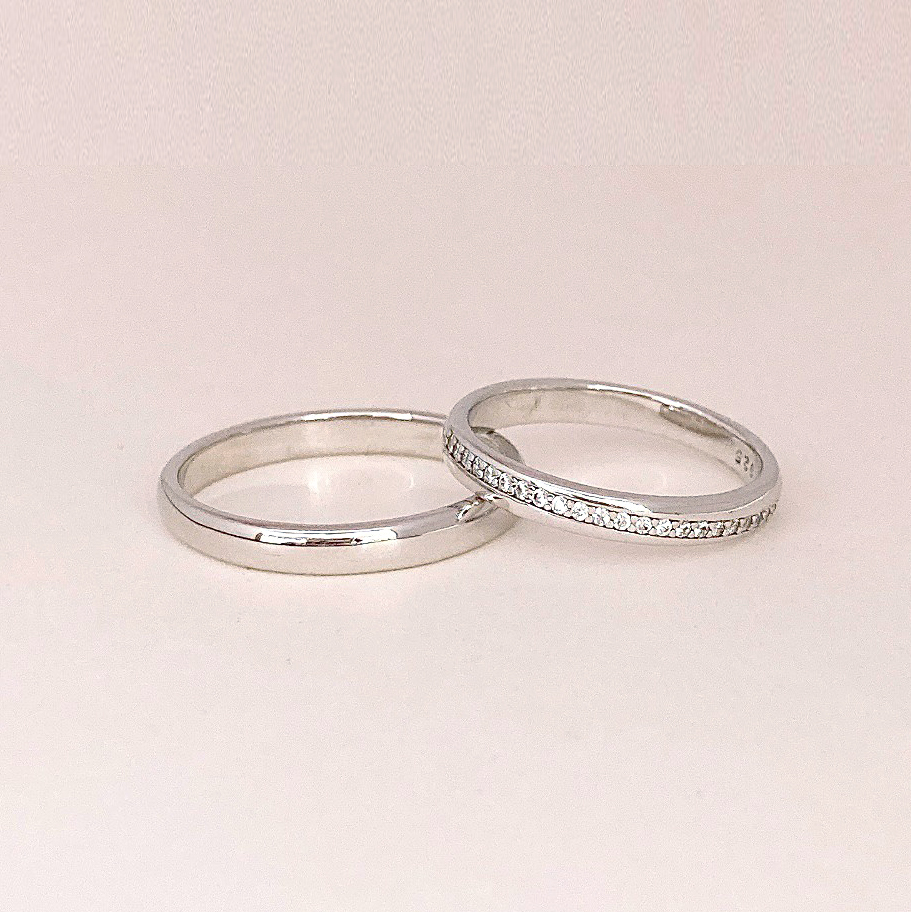 唯一摯愛 純銀對戒