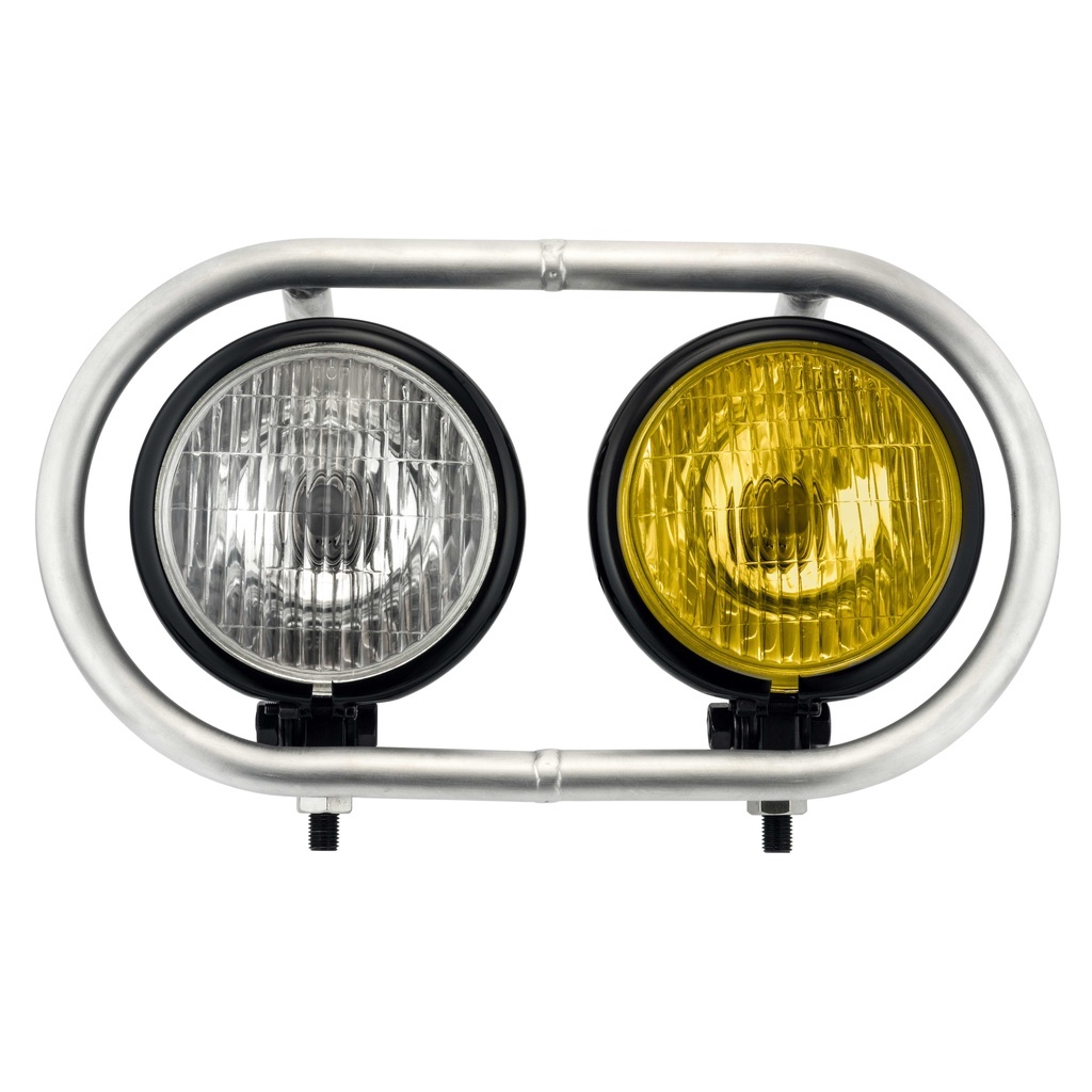 OneHandMade 本田 CT125 專用 越野 雙頭燈套件 銀