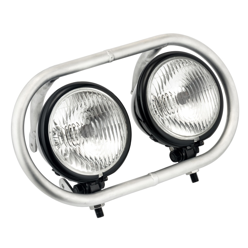 OneHandMade 本田 CT125 專用 越野 雙頭燈套件 銀