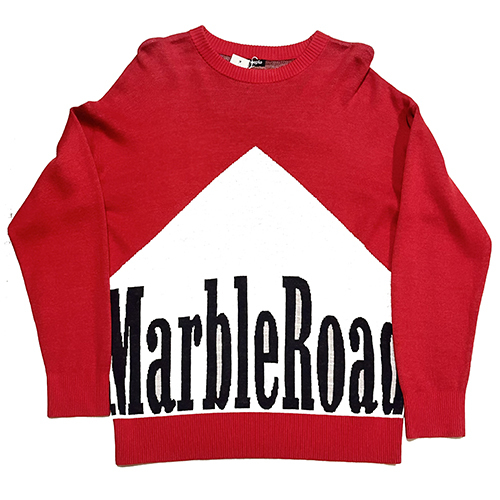 MarbleRoad圖案套頭衫