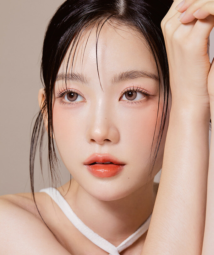 [月拋][防UV] OLOLA 1 Month Purity Shine Mauve Choco 隱形眼鏡｜每盒1片