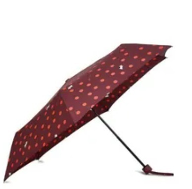 [S] RADLEY LONDON VINTAGE DOG HANDBAG UMBRELLA,BURGUNDY, U5697603 (SR41)