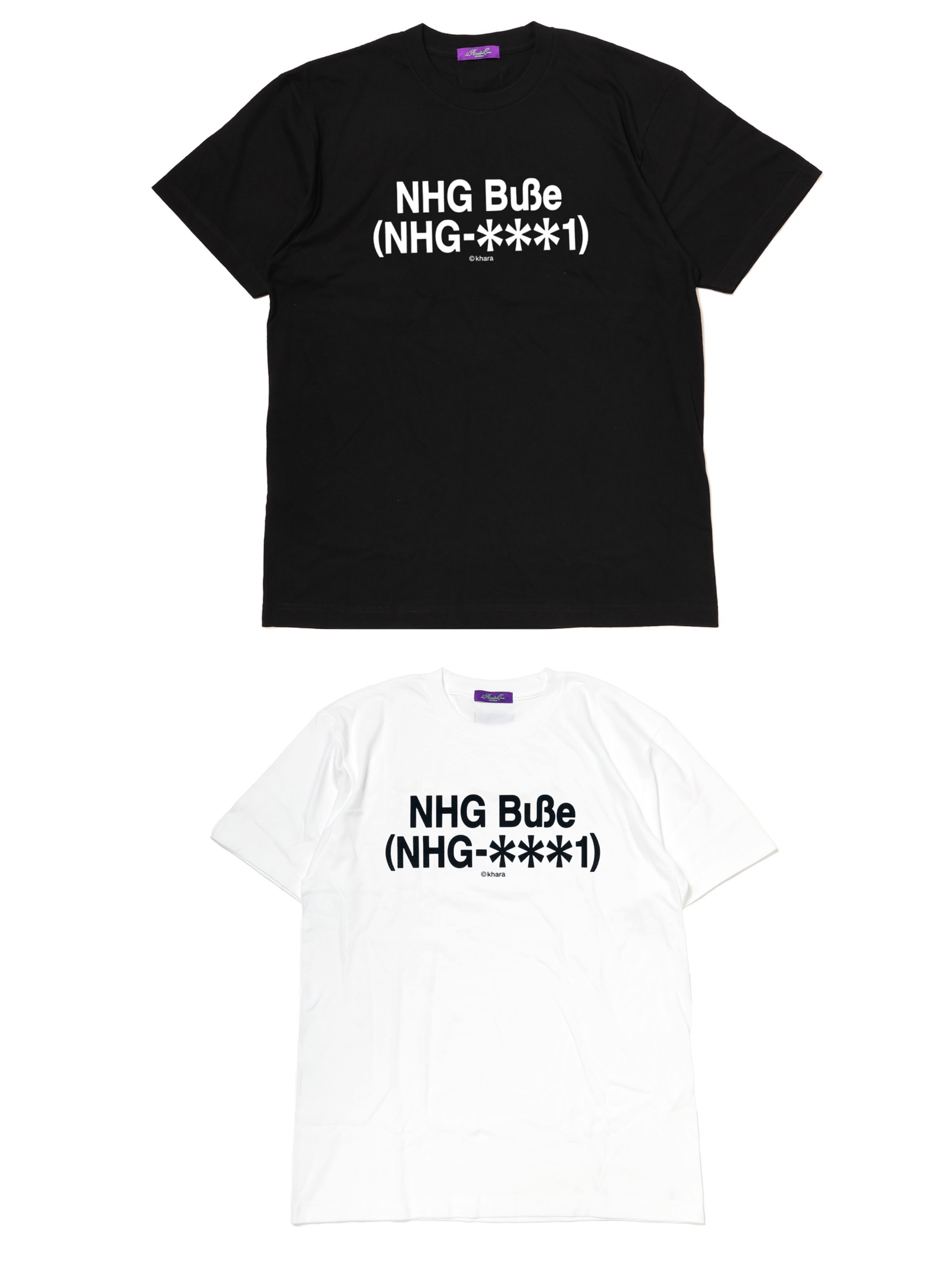 Evastore 預訂 EVANGELION LETTER T-Shirt (NHG Buße (NHG-＊＊＊1)⚠️⚠️熱賣款‼️落單前請先PM查詢貨源