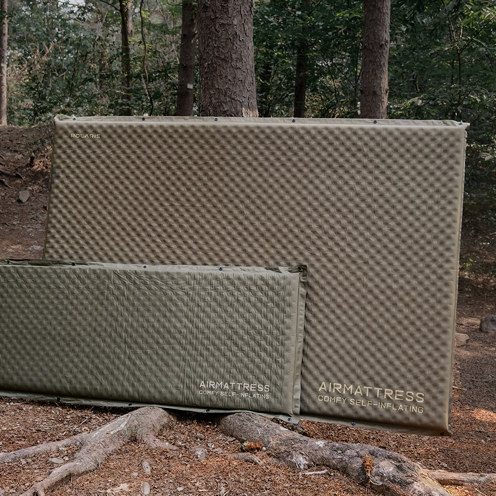 【POLARIS北極星】COMFY自動充氣睡墊 (雙人款)