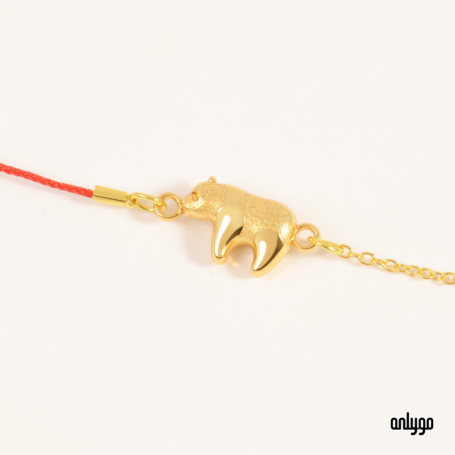 アニマルシリーズ ラッキーブレスレット（パンダ）