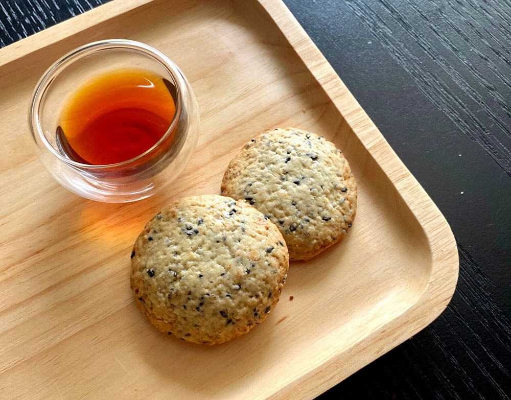 芝麻杏仁餅乾25g/片，單片裝