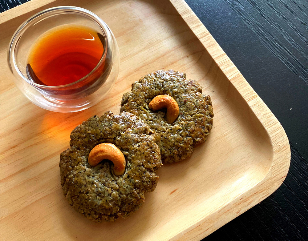 茶香腰果餅乾25g/片，單片裝