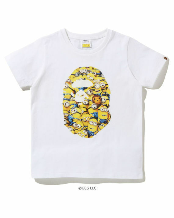 A BATHING APE X MINIONS T-SHIRT