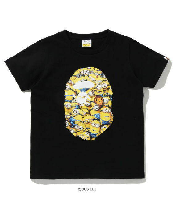 A BATHING APE X MINIONS T-SHIRT