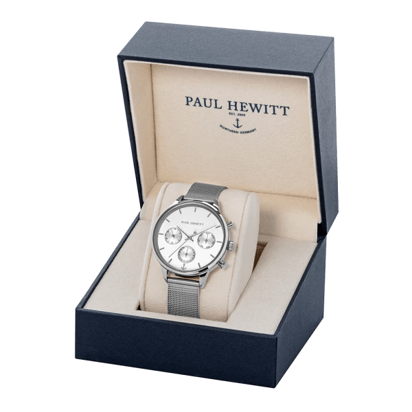 Stainless Steel Everpulse Grey Metallic Mesh PAUL HEWITT