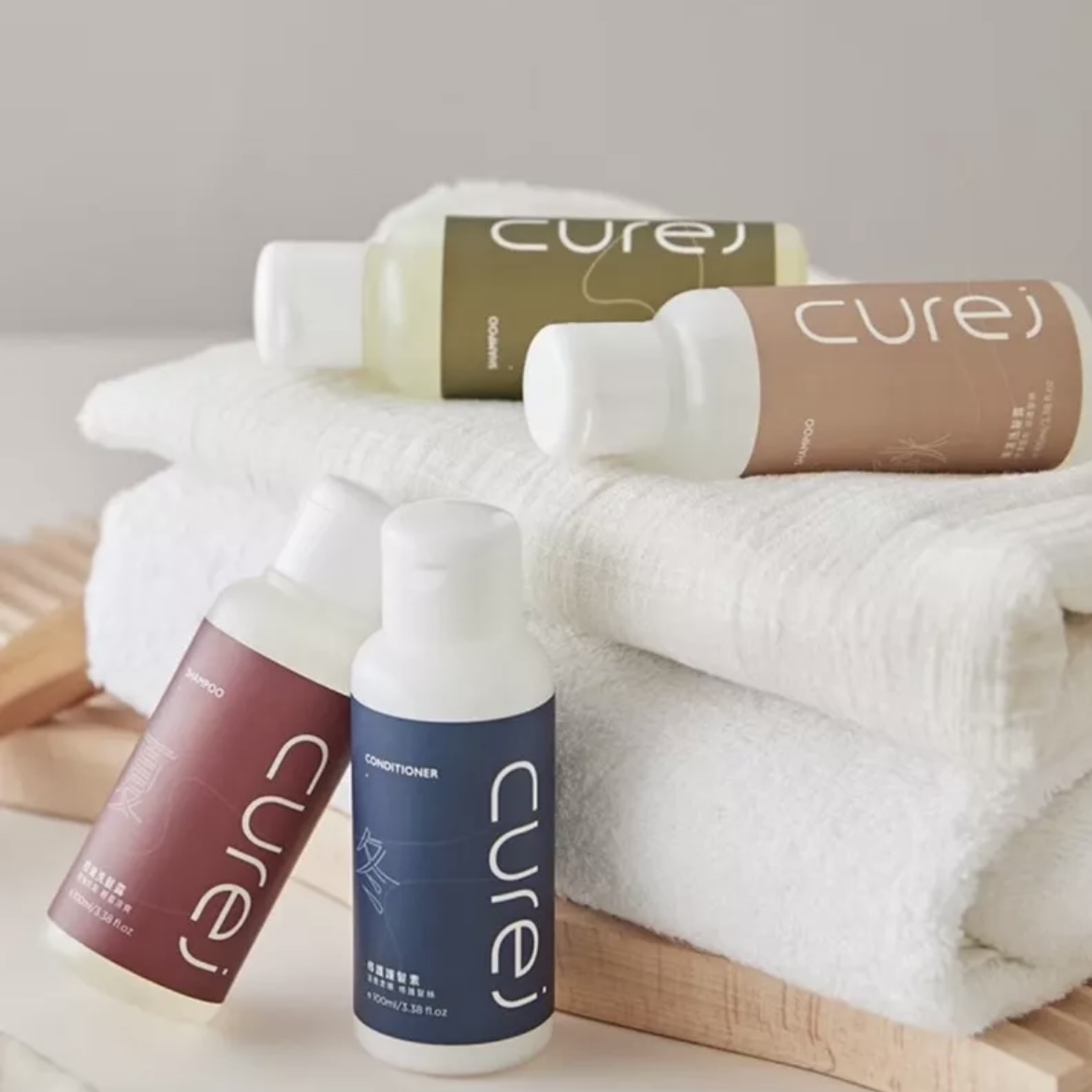 CUREJ春夏秋冬·洗髮精100ml (旅行組)