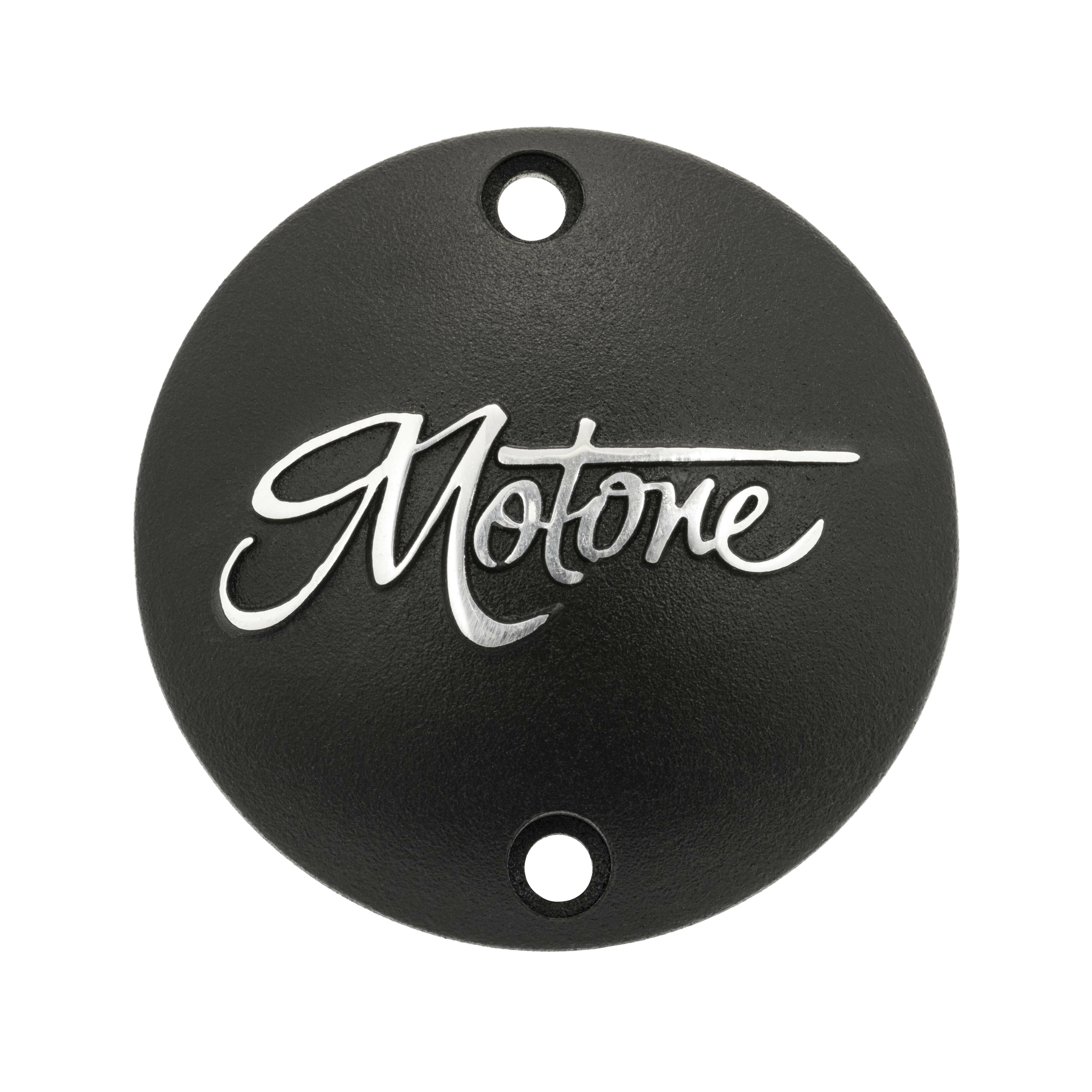 Motone 水冷凱旋專用 正時蓋 立體Logo 黑銀
