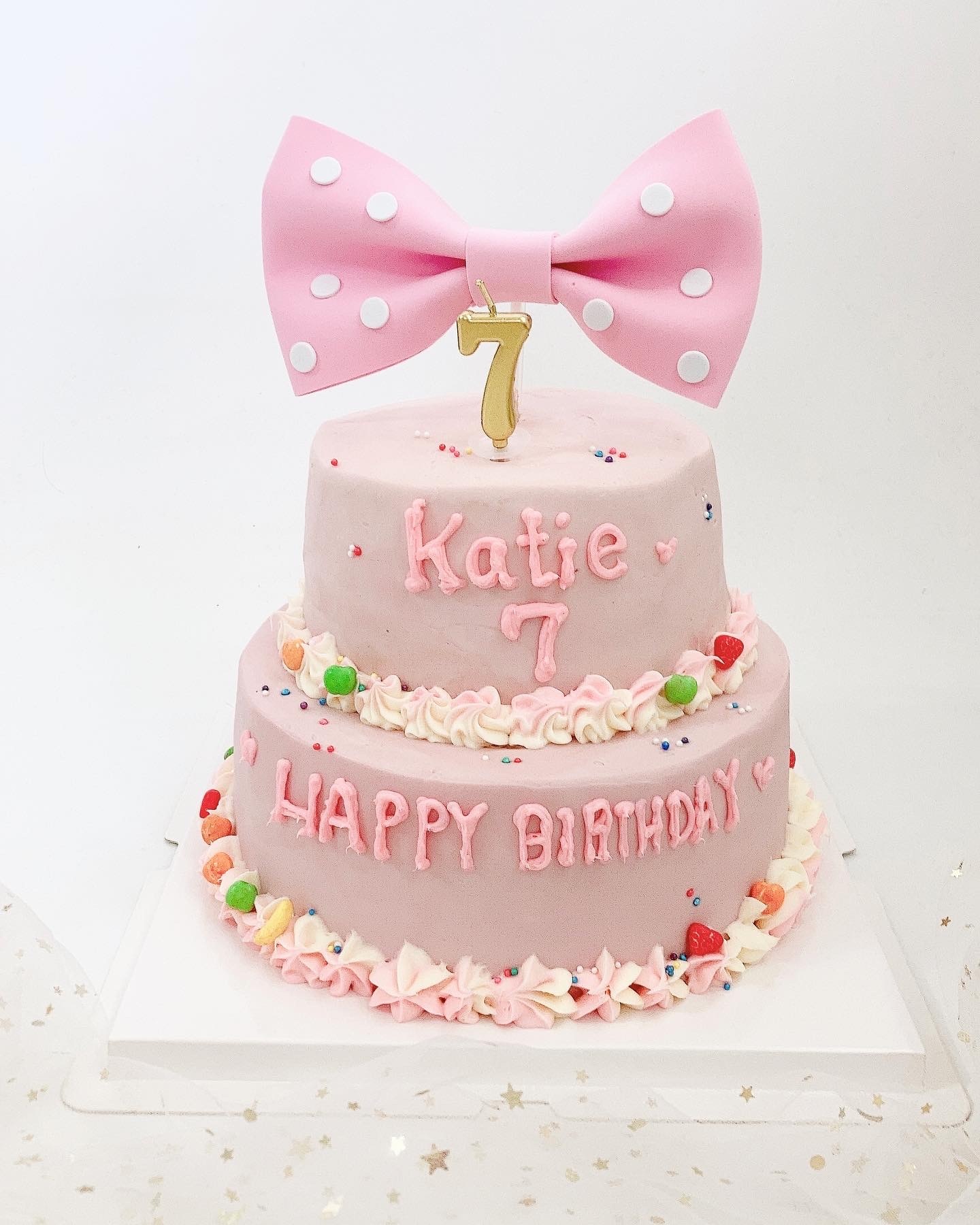 雙層蛋糕-非翻糖