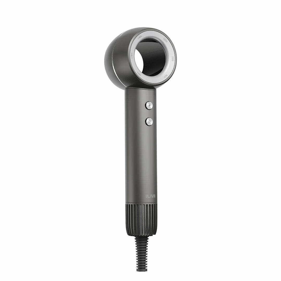 Yohome 家の逸iLivi 負離子速乾無葉風筒 灰色 V8S 升級版 香港行貨