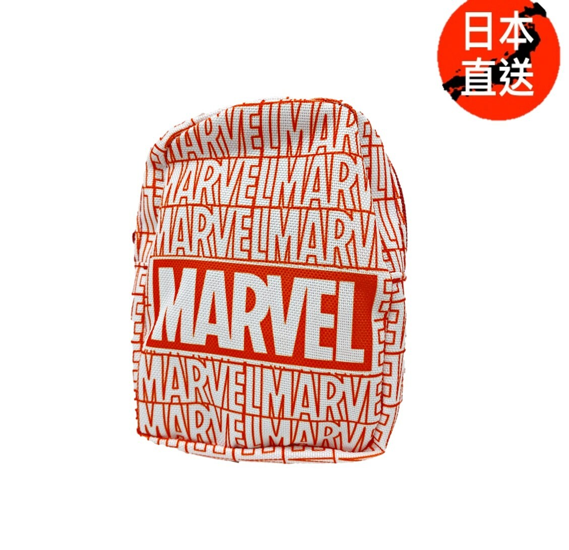 MARVEL|背包袋掛飾-紅白色(日本直送)