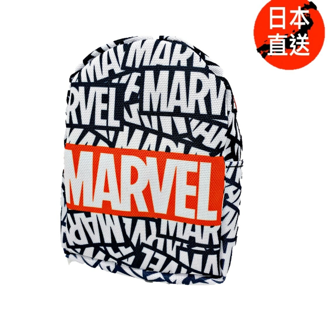 MARVEL|背包袋掛飾-黑白色(日本直送)