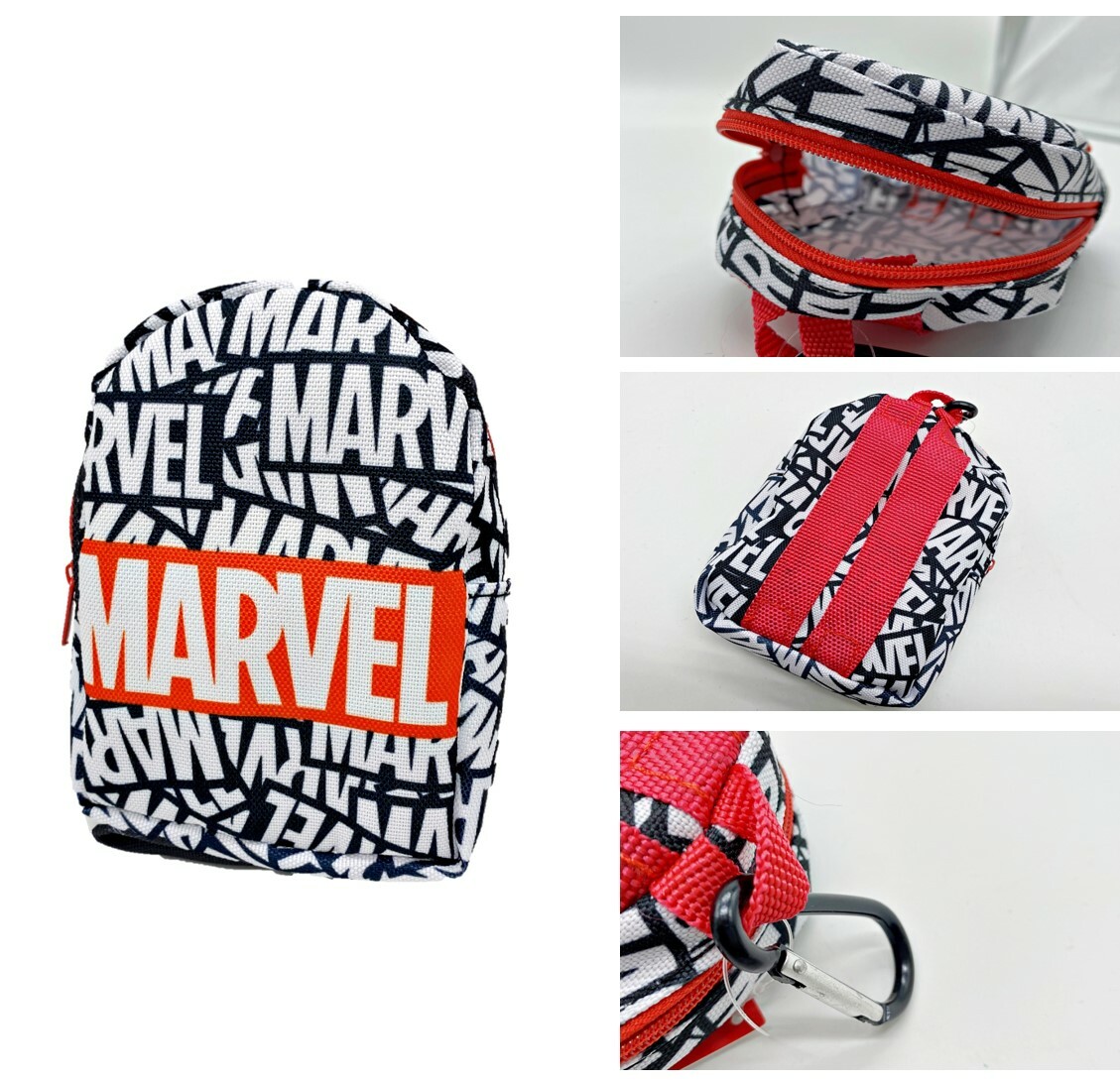 MARVEL|背包袋掛飾-黑白色(日本直送)