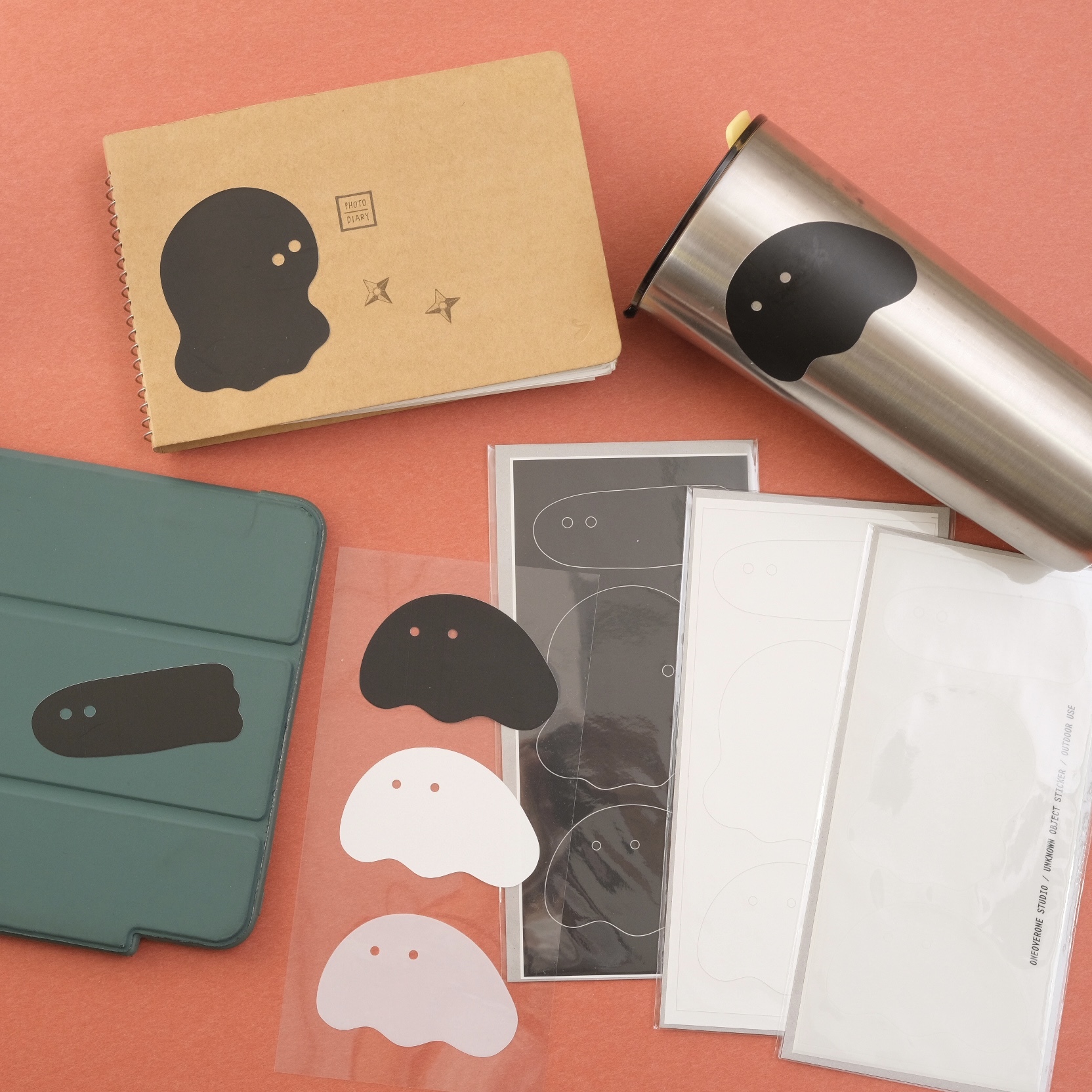 Unknown object Waterproof sticker /oneoverone studio/TAIWAN