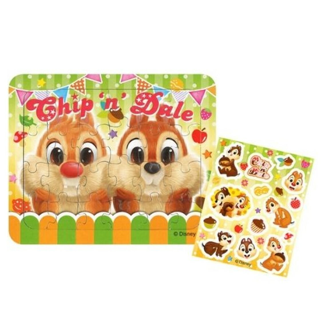 迪士尼 |鋼牙與大鼻  砌圖貼紙套裝 (日本直送)