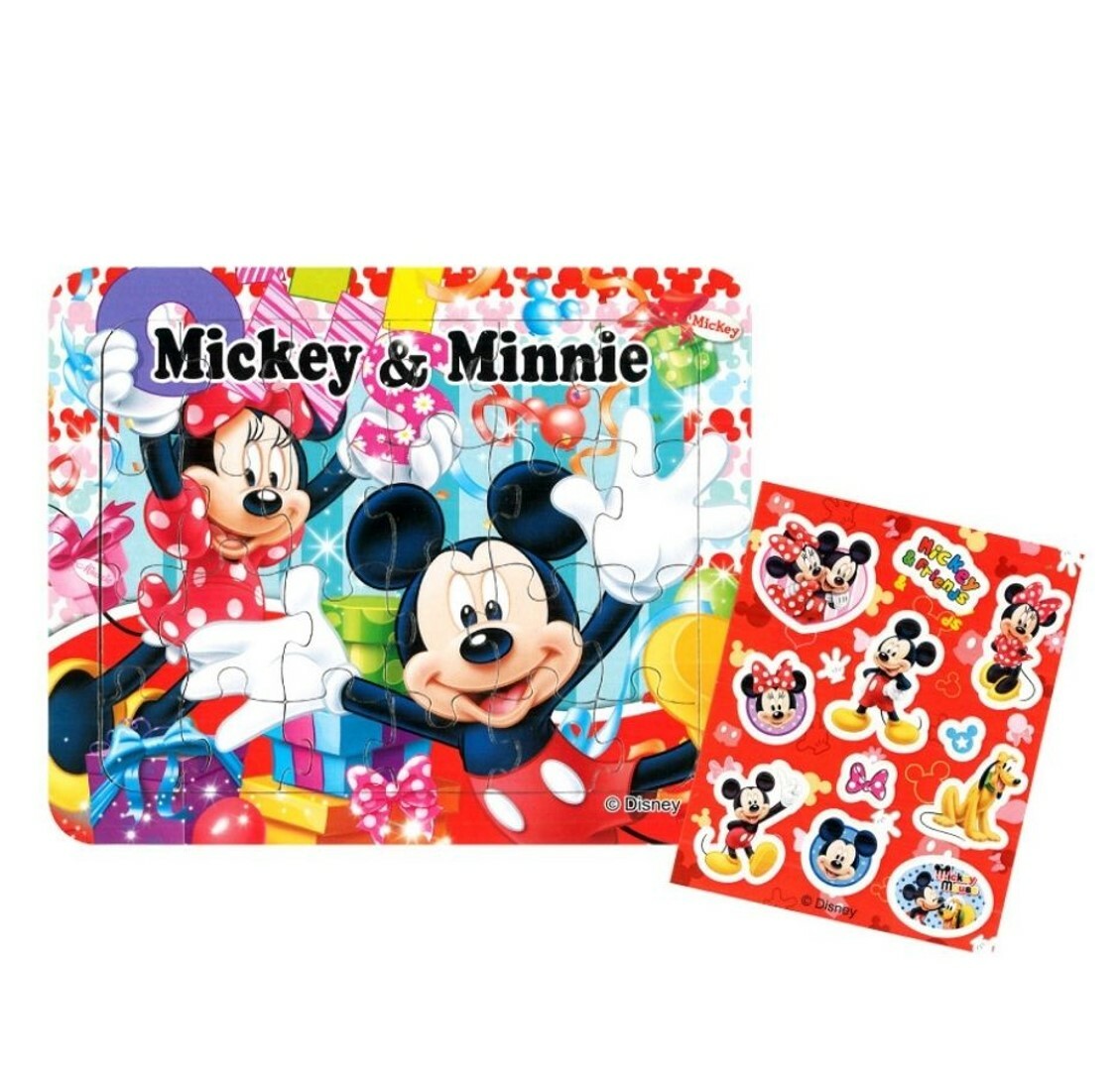 迪士尼 |米奇  砌圖貼紙套裝 (日本直送)