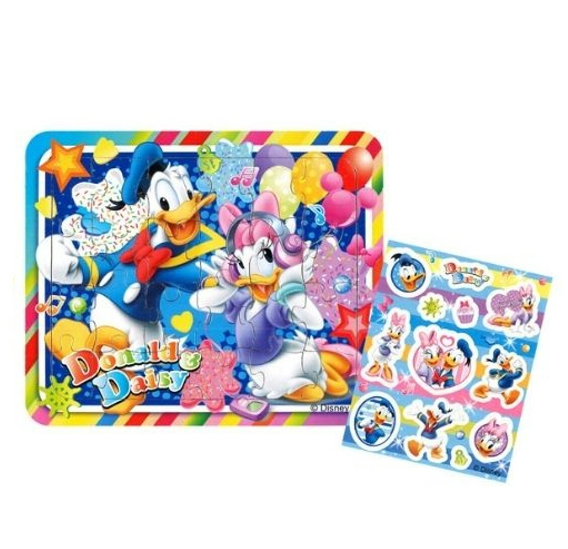 迪士尼 |唐老鴨  砌圖貼紙套裝 (日本直送)