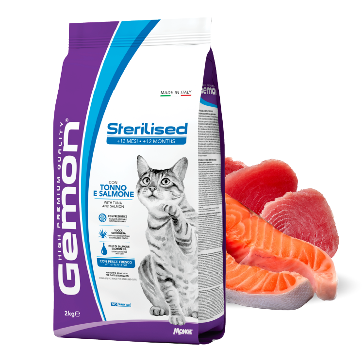 Gemon丨鮮吞拿加三文魚 成貓配方 2kg (GEM-7165)