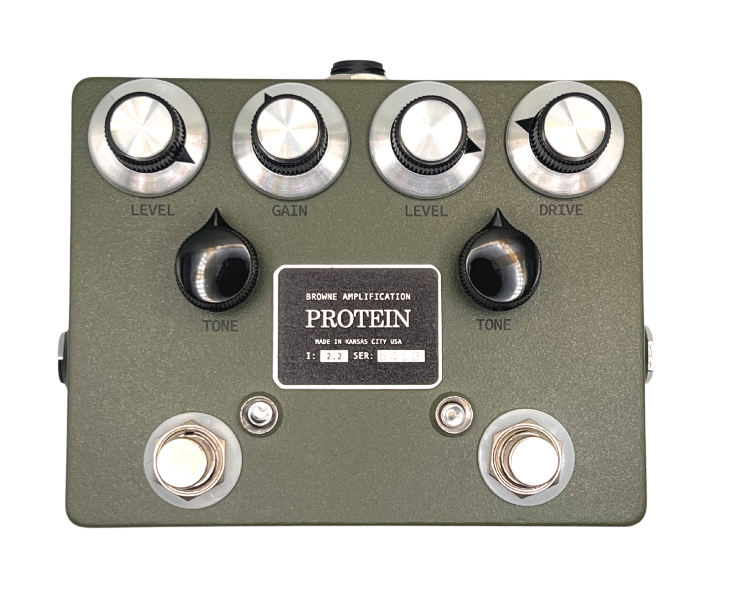 Browne Amplification - carbon X | 2 overdrives valent mieux qu'un État Neuf