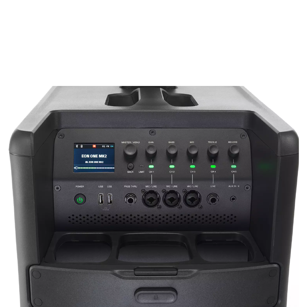 JBL JBL / Eon One mk2 2x8吋 充電型 藍芽音柱型陣列PA音響組(400W/2x8吋 )台灣代理公司貨 第 4 張圖片｜三峽錄音 / 音響