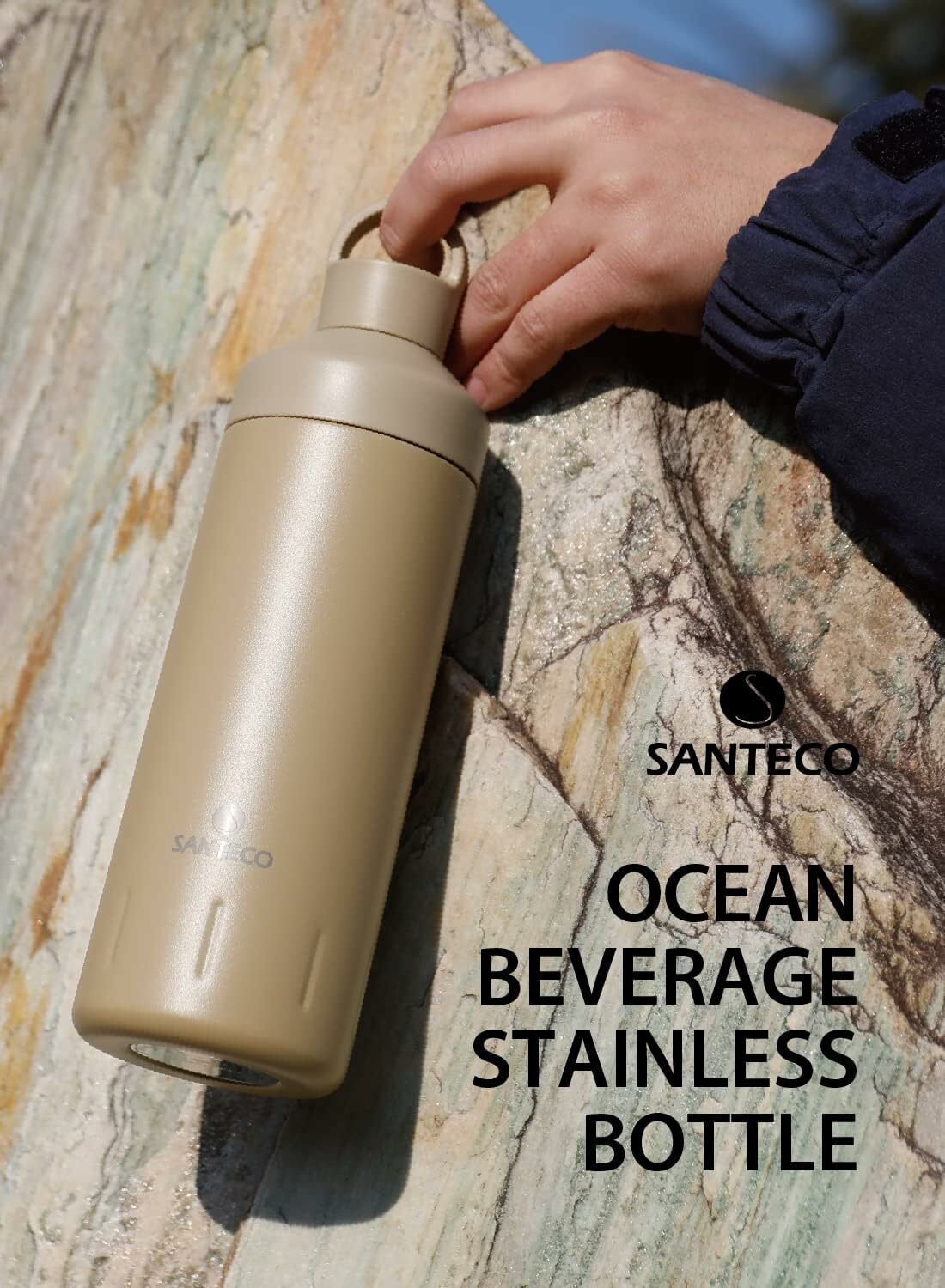 日本直送｜ nifty colors PU折疊傘SANTECO MOLLE Stainless Steel Thermos 590ML