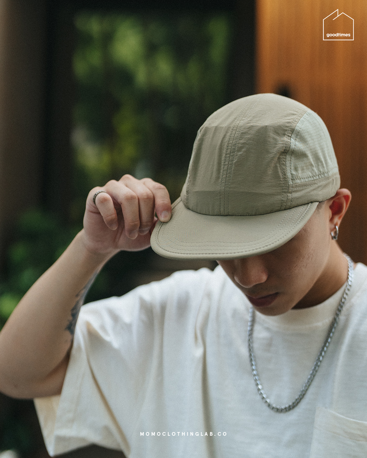 GOODTIMES Good 4 Panel Cap 機能帽 2色