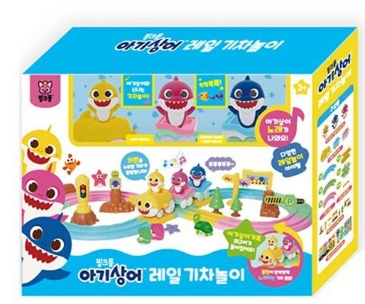 韓國直送🇰🇷Baby Shark音樂路軌火車玩具