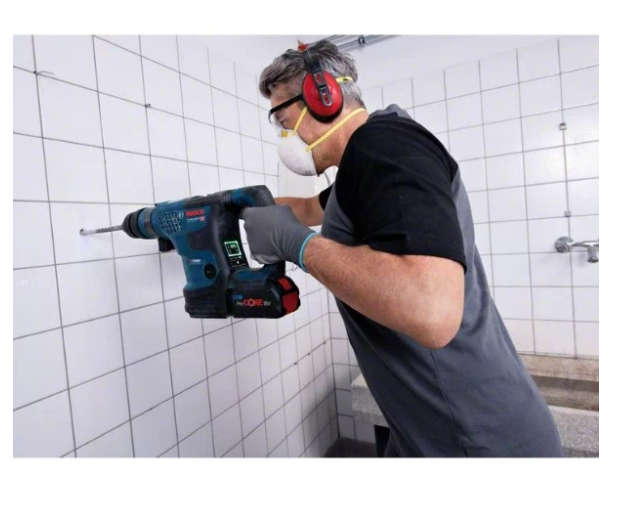 "BOSCH"(18V鋰電)充電式四坑三用左右電子速四坑油壓錘鑽(12-30MM) (淨機)