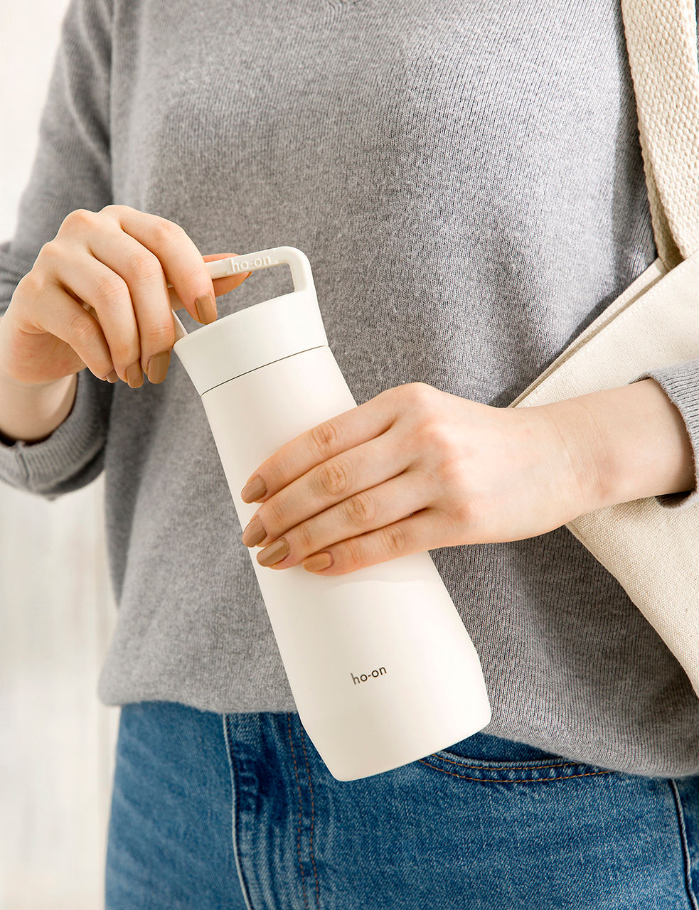 日本直送｜ nifty colors PU折疊傘 ALLGO Ho-on 消光保溫瓶500ml