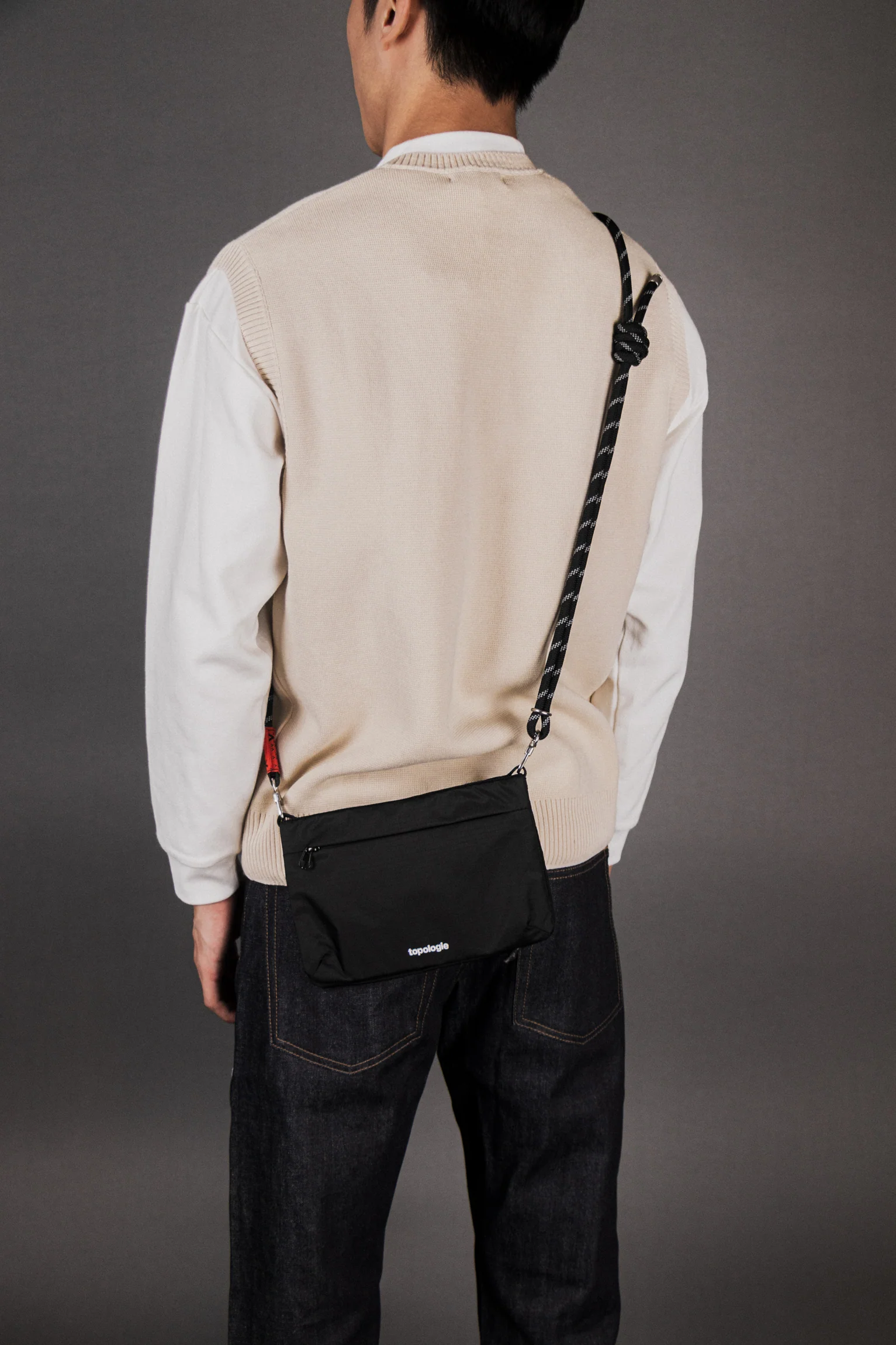 8.0mm Rope 繩索背帶(蜜桃粉)