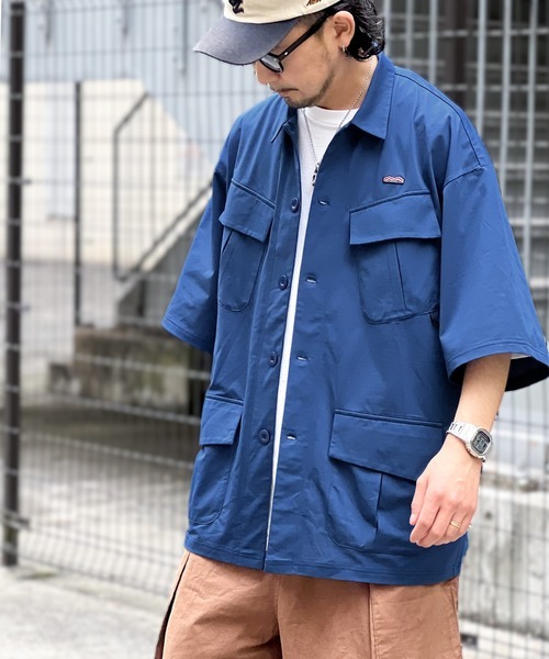 日牌 Java Air Grid Tech Oversized Military Shirt