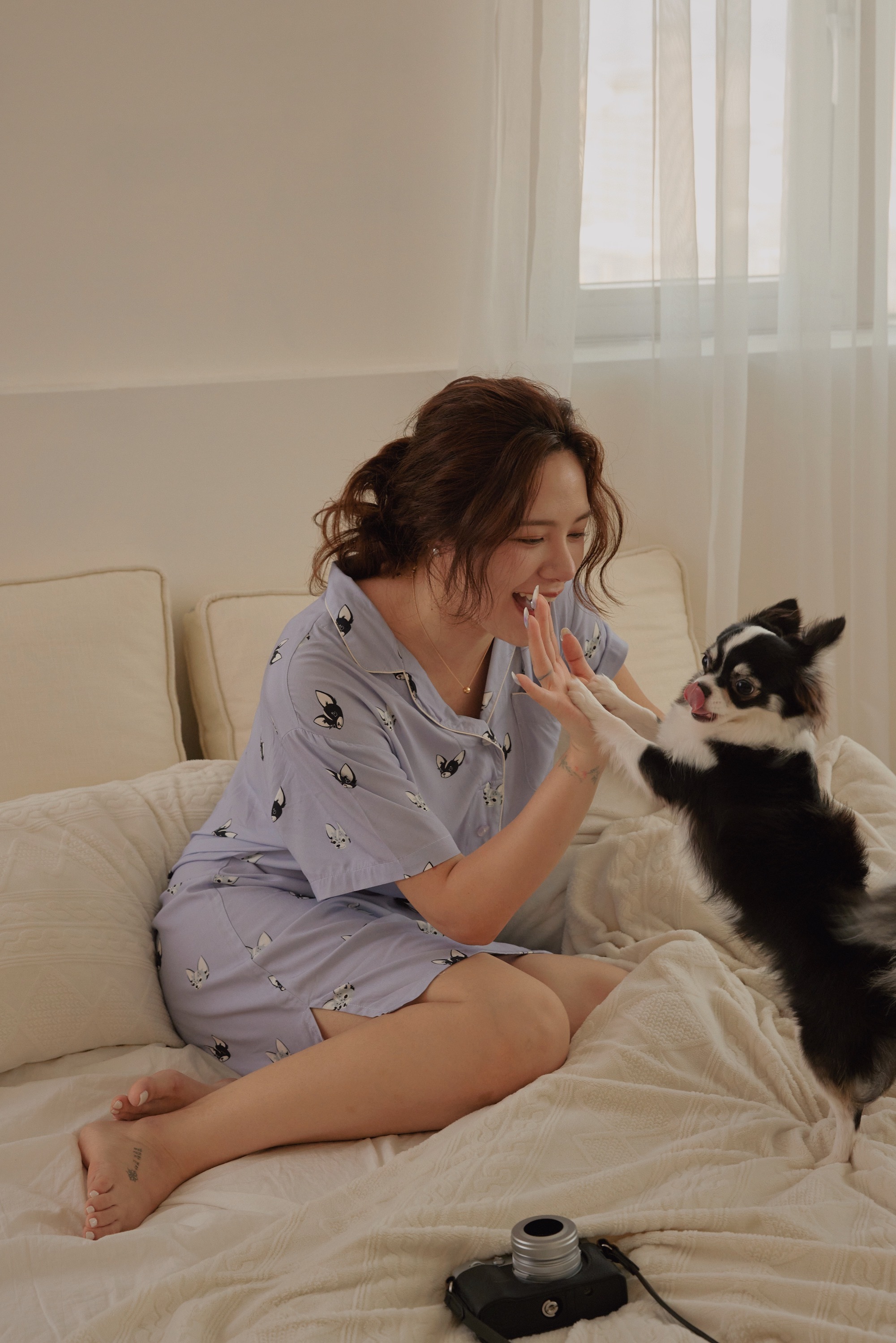 泰拉聯名 泰吉泰利襯衫式洋裝－Heres to Love