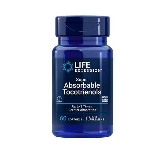 Life Extension 生育三稀酚  60 softgels