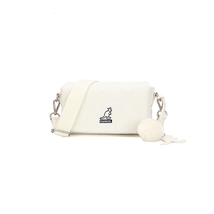 <韓國代購> KANGOL QUILT III MINI CROSS BAG