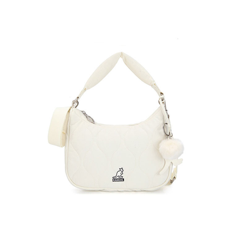 <韓國代購> KANGOL QUILT III HOBO BAG