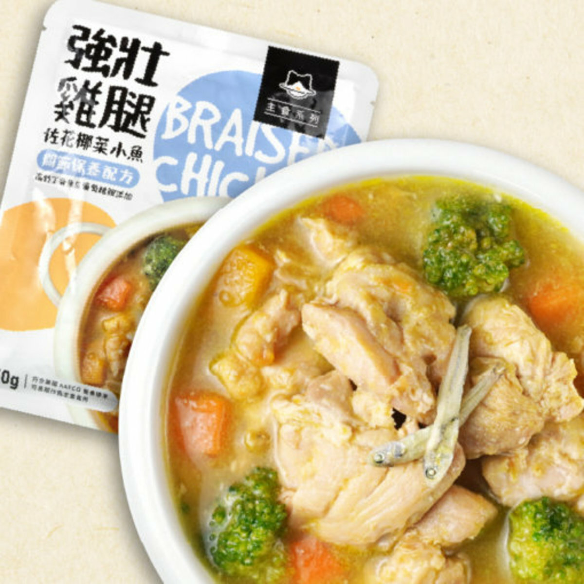 汪喵星球 強壯雞腿餐 狗狗 90%鮮肉主食餐包 150g