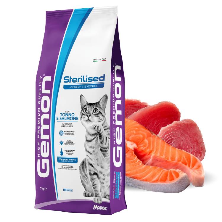 Gemon丨鮮吞拿加三文魚 成貓配方 7kg (GEM-7295)