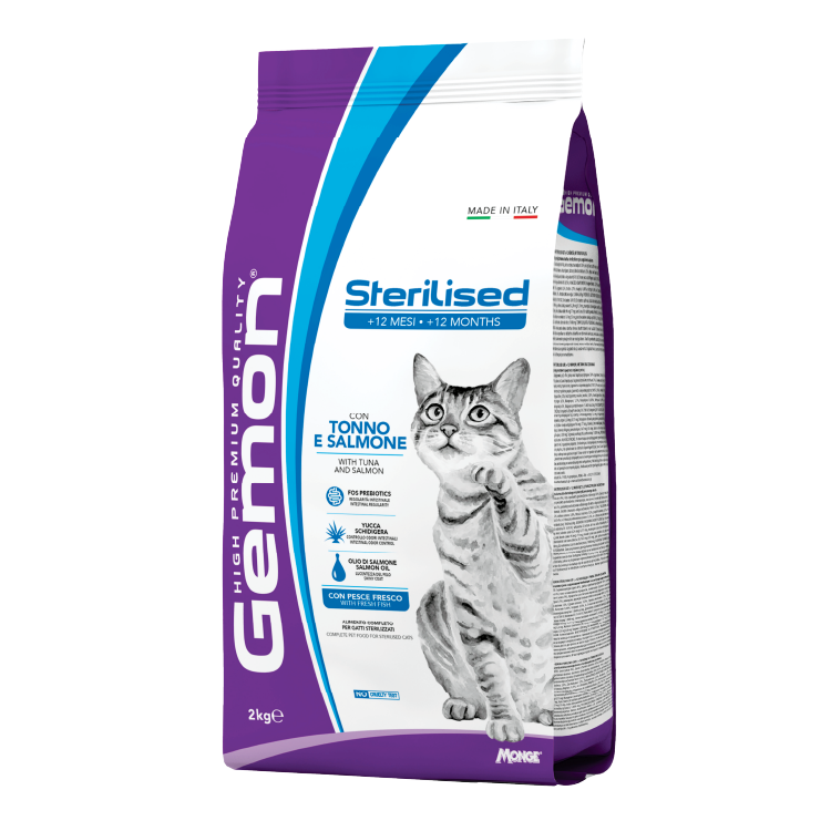 Gemon丨鮮吞拿加三文魚 成貓配方 2kg (GEM-7165)