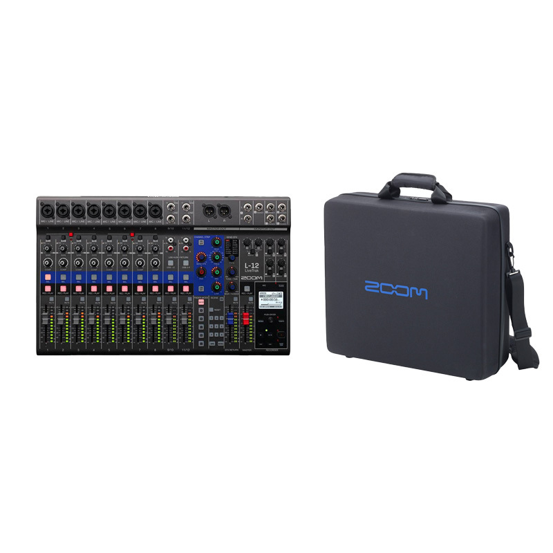 ZOOM L-12 LiveTrak 混音器 旅行組