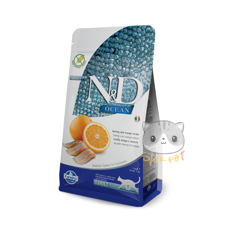 Farmina N&D Fish & Orange Adult Cat 5kg