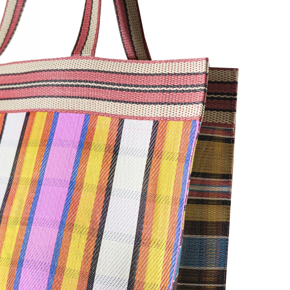 法國 Jamini/ 直式購物袋/ Pink