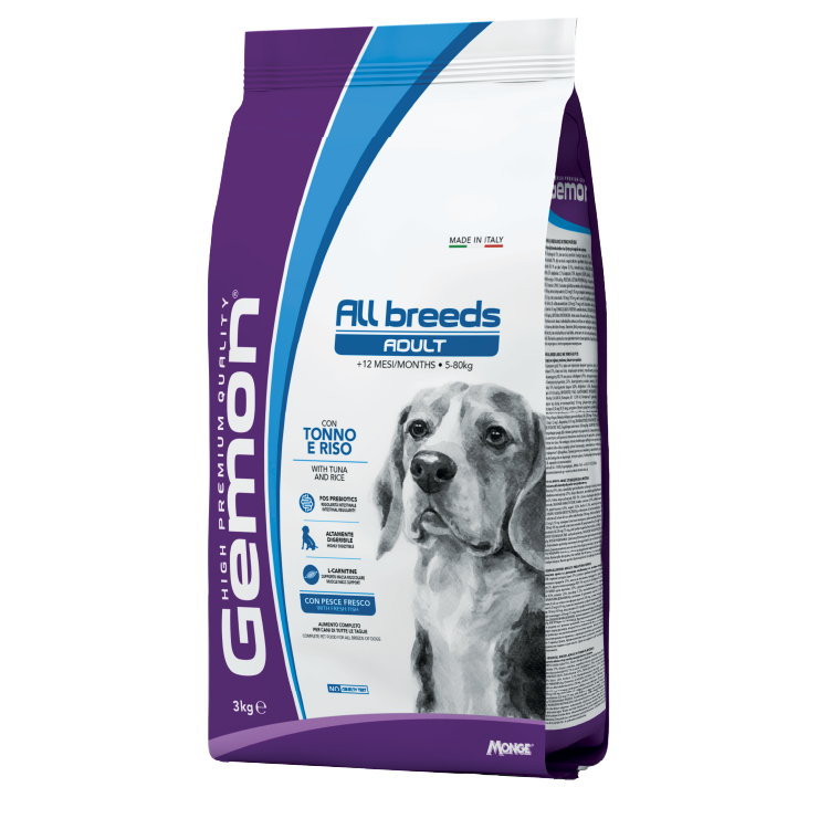 Gemon丨鮮吞拿魚米飯 成犬配方 3kg (GEM-6098)